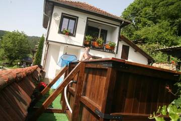 Фото номера Дом с 3 спальнями Дома для отпуска Diva Guest House г. Skandaloto 129